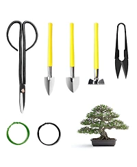 Xdovet Bonsai Tools Set Rake Shovel Wire Gardening Kit