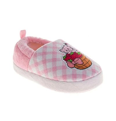 Strawberry Shortcake Toddler Print Casual Slippers Soft Cozy Plush Easy SlipOn Footwear (Toddler/ Kid)