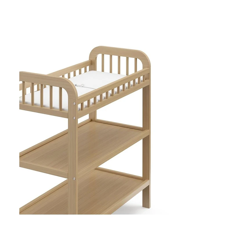 Storkcraft Pasadena Changing Table with Water-Resistant Changing Pad