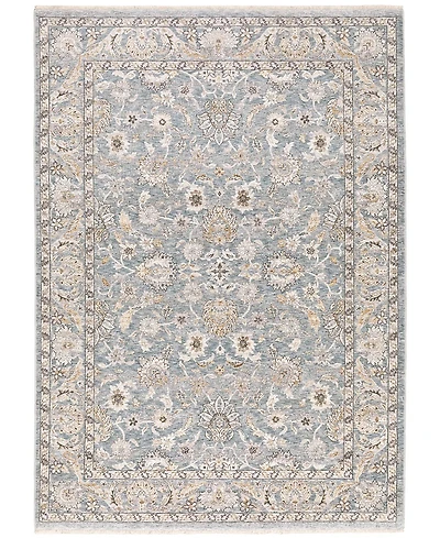Oriental Weavers Maharaja 70E Blue and Ivory 7'10" x 10'10" Area Rug