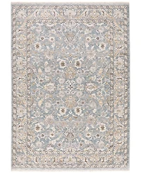Oriental Weavers Maharaja 70E Blue and Ivory 7'10" x 10'10" Area Rug