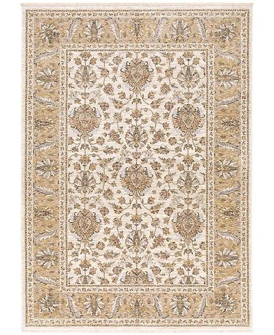 Oriental Weavers Maharaja 5091Z Ivory and Gold 2' x 3' Area Rug