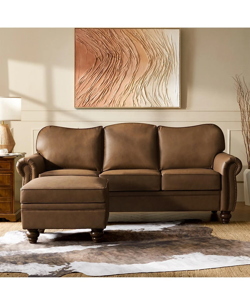 Hulala Home Dielle Transitional 2 Piece Sectional Sofa