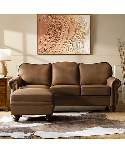 Hulala Home Dielle Transitional 2 Piece Sectional Sofa