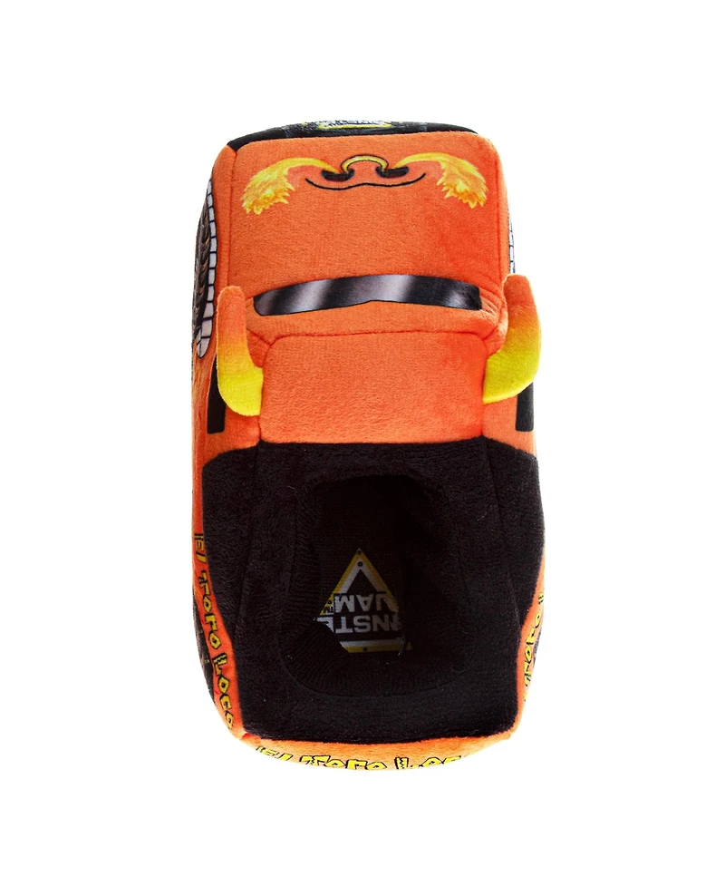 Monster Jam Toddler 3D Plush Slippers