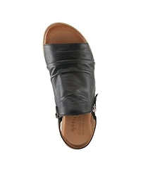 Spring Step Women's Flat Jalaya Sandal with Leather Upper