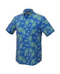 Reyn Spooner Men's College Navy Seattle Seahawks Kekai Performance Button-Down Shirt