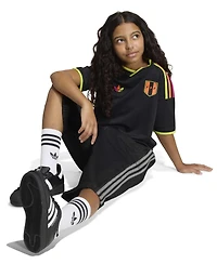 Adidas Big Boys and Girls Black Peru National Team 2026 Away Replica Jersey