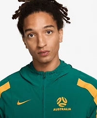 Nike Men's Green Australia National Team 2026 Energy Dri-fit Full-Zip Hoodie