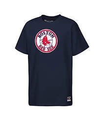 Mitchell & Ness Big Boys and Girls Navy Boston Red Sox Cooperstown Concession T-Shirt