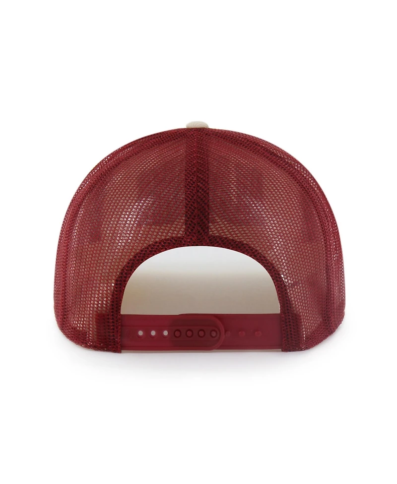 '47 Brand Men's Natural Alabama Crimson Tide Drawbridge Trucker Adjustable Hat