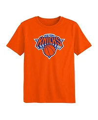 Outerstuff Preschool Orange New York Knicks Primary Logo T-Shirt
