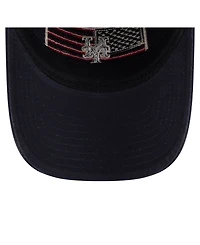 New Era Men's Navy New York Mets Americana Flag 9TWENTY Adjustable Hat