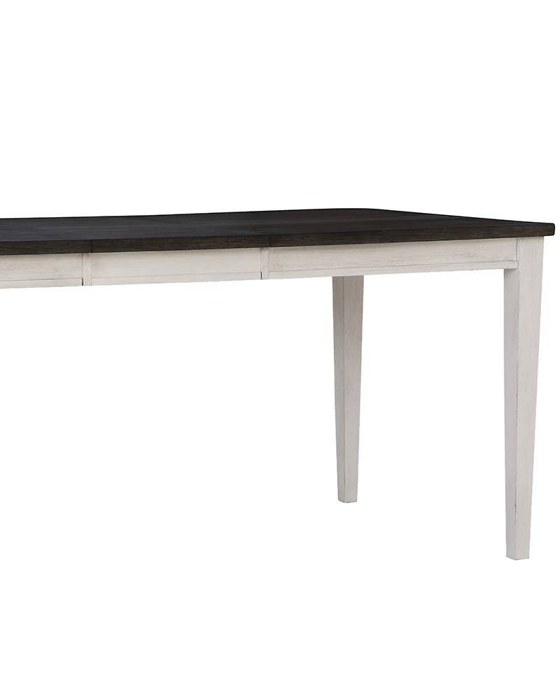 Dawnwood 84" Wood Counter Height Dining Table