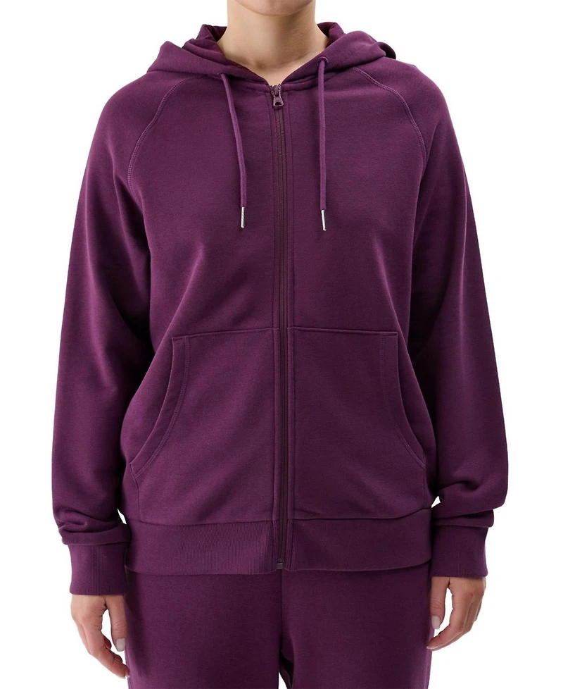 4F Women's Zip-Up Hooded Sweatshirt