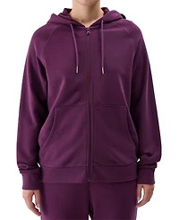 4F Women's Zip-Up Hooded Sweatshirt