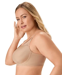 Bali Women's Flawless Fit Wireless Moisture-Wicking Foam Cups Convertible T-Shirt Bra, DF1971