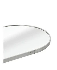 Laoties 63" x 20" Full Length Mirror, Arched Floor Mirror with Metal Frame for Bedroom, Entryway and Dressing Room