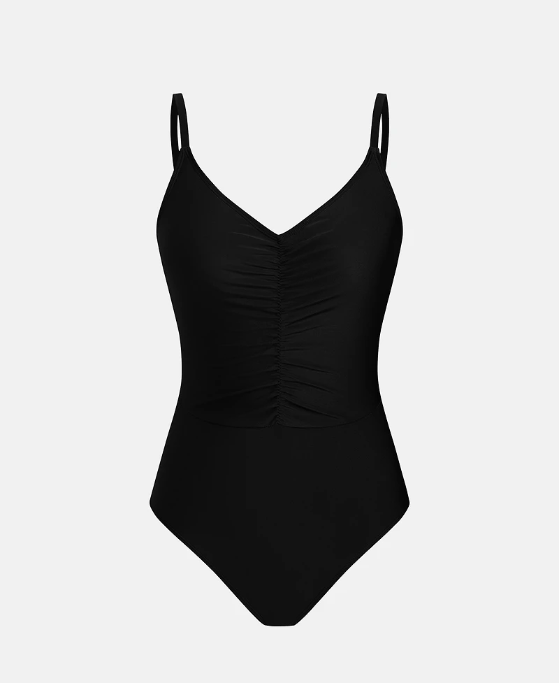 Cupshe Women's One-Piece Swimsuit with Ruched Front
