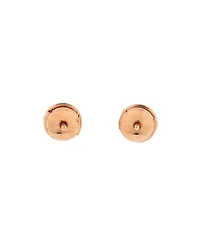 Pre-Owned HERMES Ex-Libris Stud Earrings