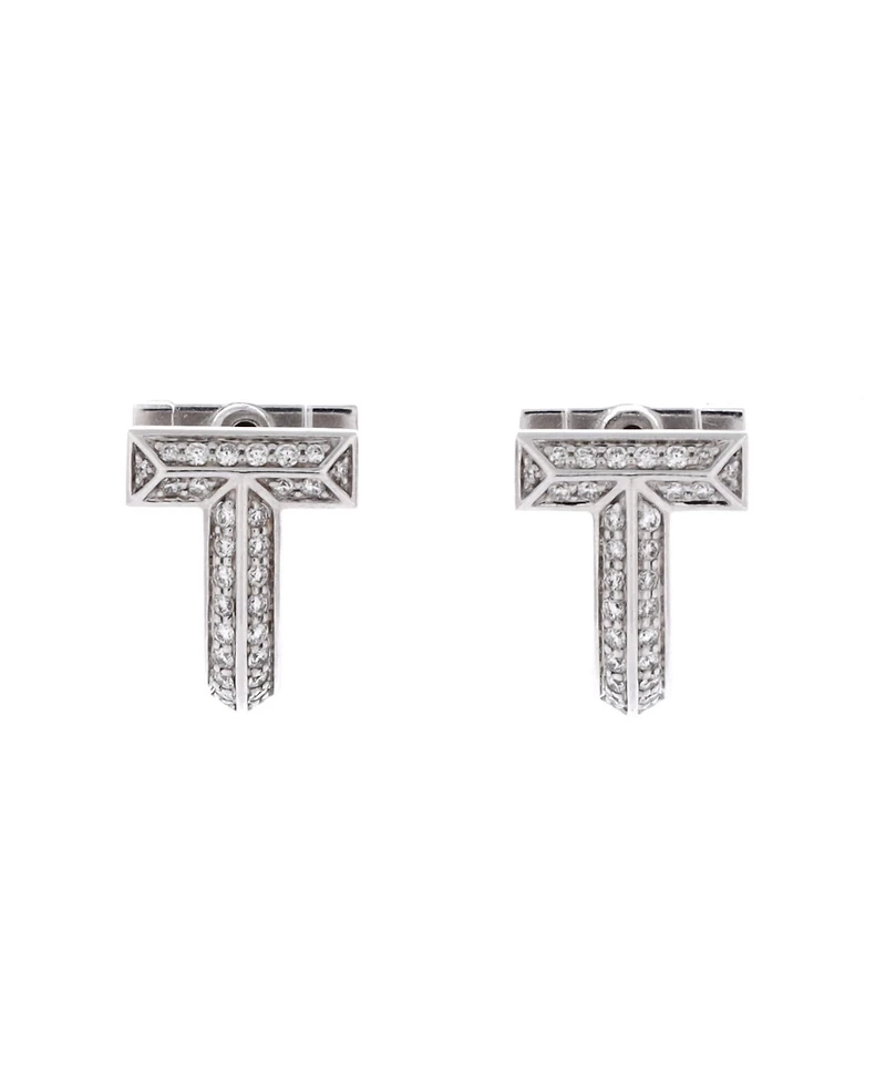 Pre-Owned Tiffany & Co T1 Huggie Hoop Earrings