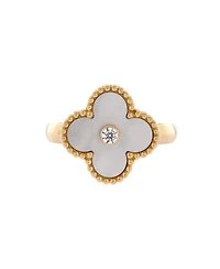 Pre-Owned Van Cleef & Arpels Vintage Alhambra Ring