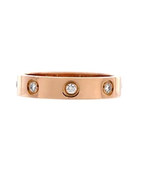 Pre-Owned Cartier Love Wedding Band 8 Diamonds Ring