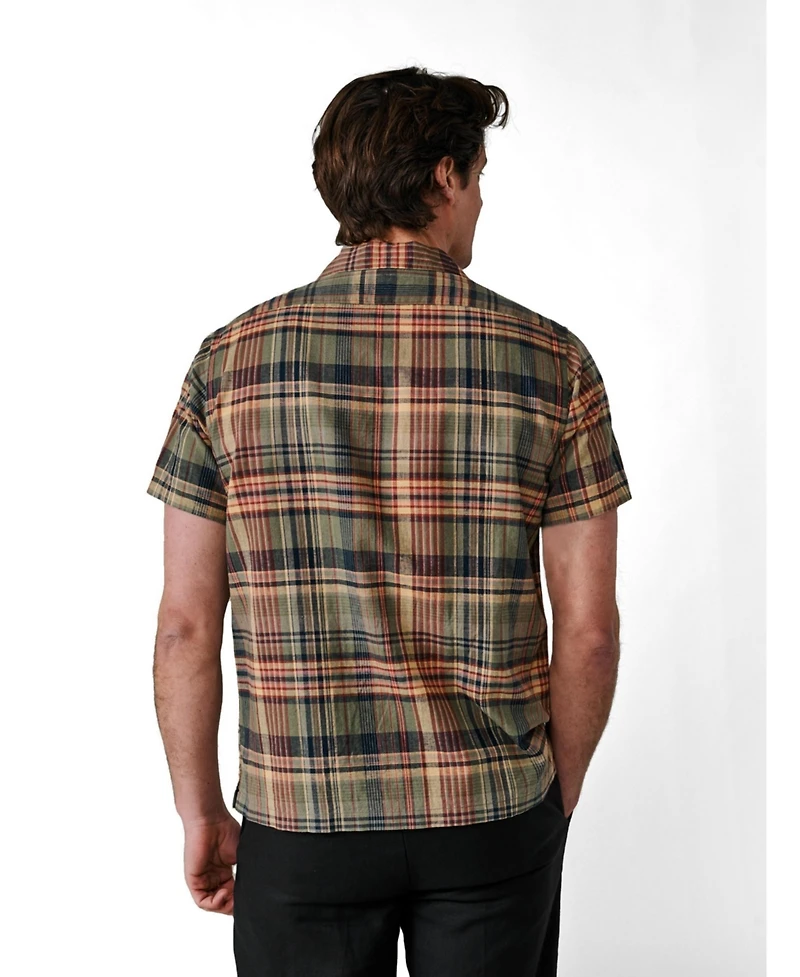 Aubin Men's Abbots Cuban Collar Shirt