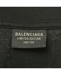 Pre-Owned Balenciaga Men's Limited Edition music Archive Jersey Distressed T-Shirt