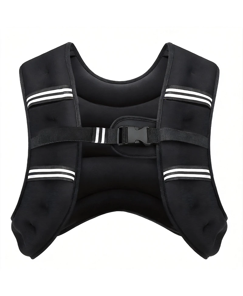 Aofar Weighted Vest Reflective Adjustable Workout Fitness Running