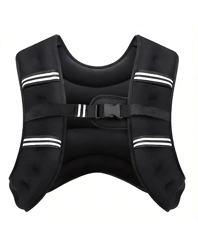 Aofar Weighted Vest Reflective Adjustable Workout Fitness Running