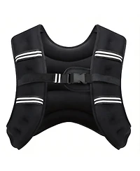 Aofar Weighted Vest Reflective Adjustable Workout Fitness Running