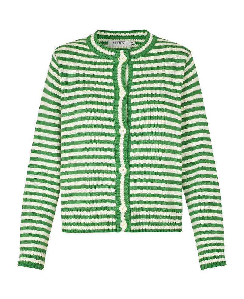 Masai Copenhagen Women's MaLucanja Striped Cardigan