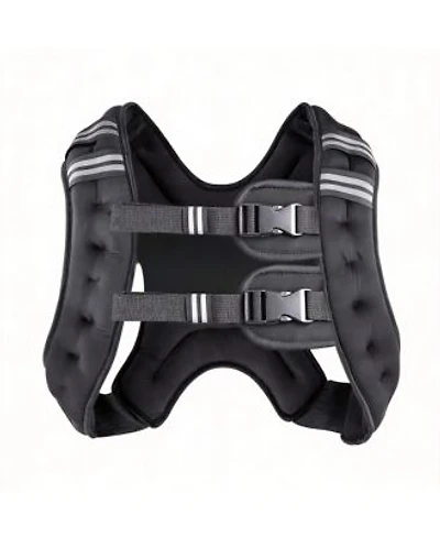 Aofar Weighted Vest Reflective Adjustable Straps Strength Training