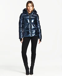 S13 Women's Kylie Hooded Water-Resistant Puffer Coat