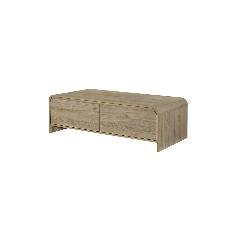New Classic Furniture Mara 47.25 in. Rectangular Wood Coffee Table