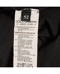 Pre-Owned Dolce & Gabbana Men's Applique Jersey T-Shirt