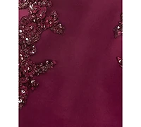 Seni & Cade Juniors' Embroidered Applique A-Line Mini Dress
