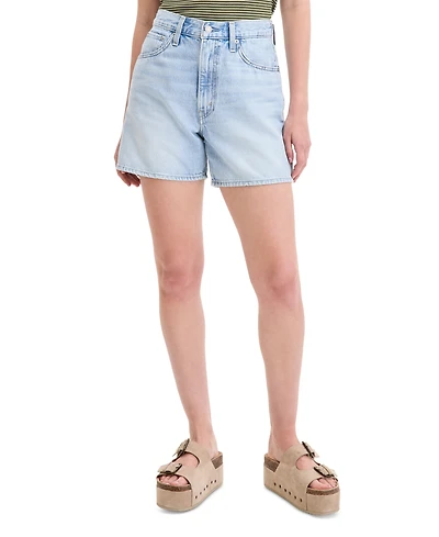Levi's Women's Cotton Cinch-Waist Denim Shorts