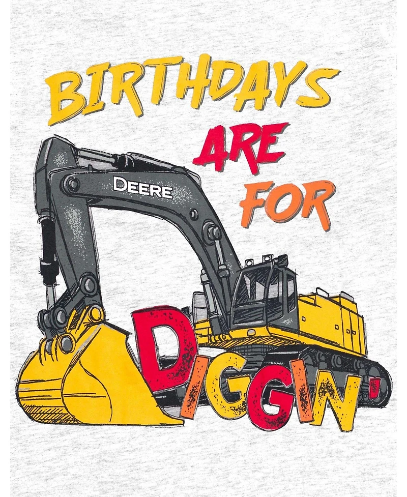 John Deere Boys' 12- 5 Birthday T-Shirt
