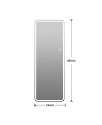 Laoties Led Full Length Mirror with Lights, Dimmable