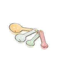 Yvonne Ellen Ceramic Measuring Spoons, Set of 4