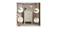 Lucky One 22.8"W 2-Drawer Nightstand