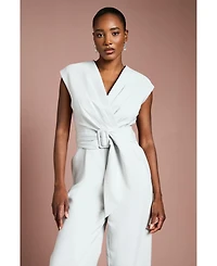 Coast Women's Belted Wide-Leg Jumpsuit