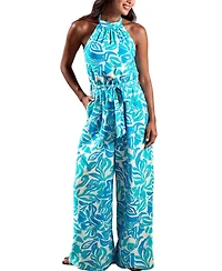 Cupshe Women's Halter Neck Unlined Jumpsuit