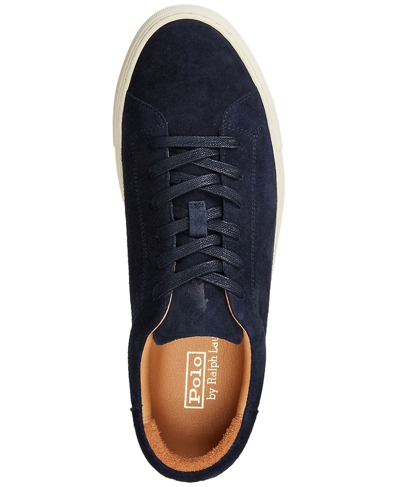 Polo Ralph Lauren Men's Streamlined Silhouette Signature Pony Jermain Sneaker