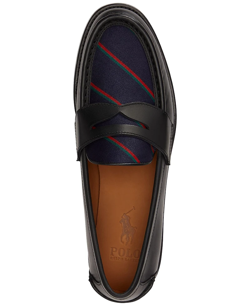 Polo Ralph Lauren Men's Alston's Leather Elongated Penny Loafers