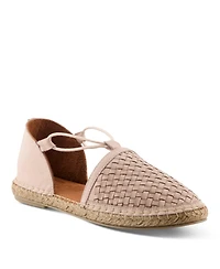 Spring Step Women's Clovae Espadrilles with Woven Leather Upper