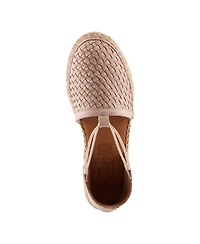 Spring Step Women's Clovae Espadrilles with Woven Leather Upper