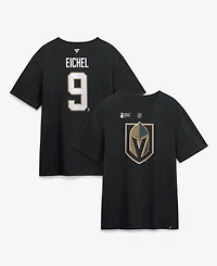 Fanatics Men's Jack Eichel Black Vegas Golden Knights 2026 Stanley Cup Final Name & Number T-Shirt
